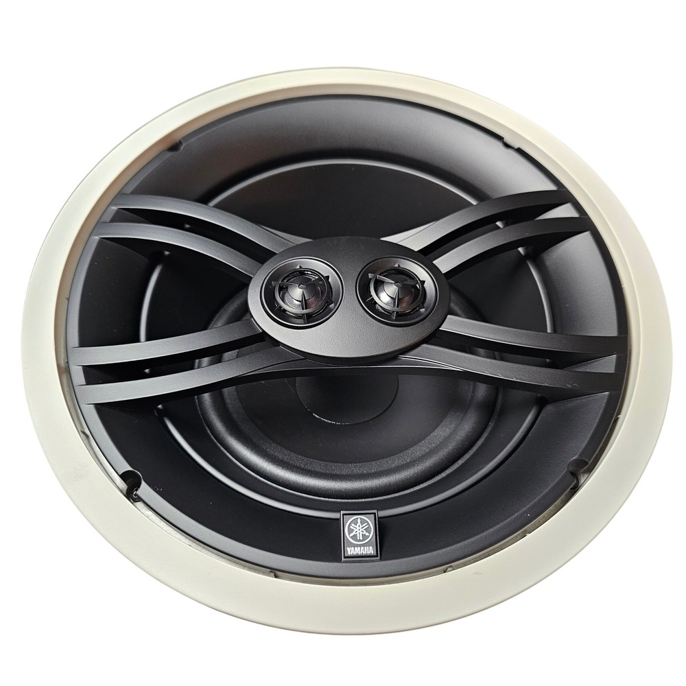 Yamaha NS-IW280C In-Ceiling 3-Way Coaxial Speaker 6.5 Inch Woofer White Single